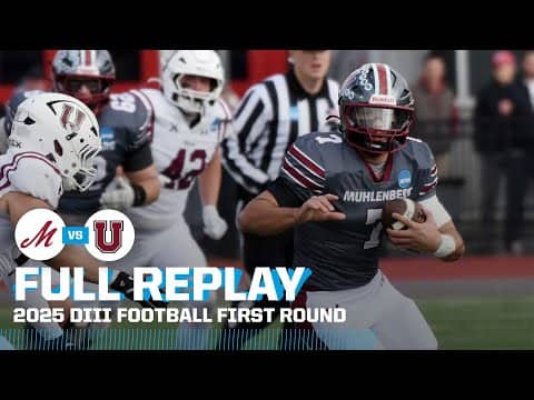 Muhlenberg vs. Union: 2025 DIII football tournament first round | FULL REPLAY