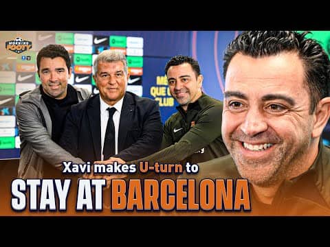 EXPLAINED: Why Xavi chose to STAY at Barcelona! | Morning Footy | CBS Sports