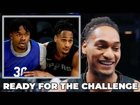 Devin Vassell on Being Ready For Tonight's Challenge in Minnesota