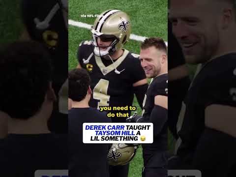 Taysom Hill was STUNNED 😅