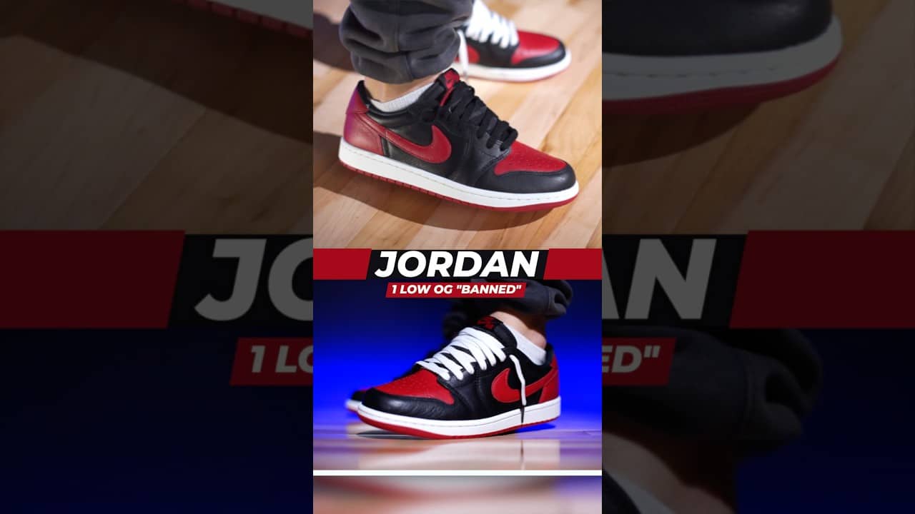 Air Jordan 1 Low OG Banned #weartesters #sneakers