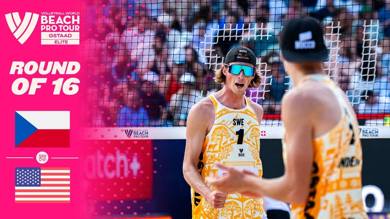 Hölting Nilsson/Andersson vs. Andre/Renato - Round of 16 Highlights | Gstaad 2026 #BeachProTour