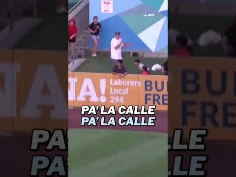 Awesome father and son moment