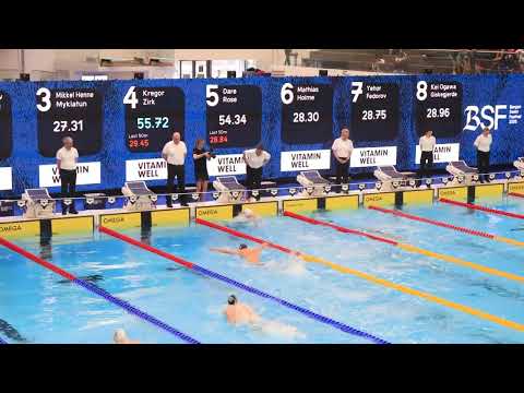 Men's 200 Fly (Dare Rose, 1:55.64 MEET RECORD) - 2026 Bergen Swim Festival