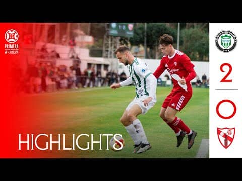 Juventud de Torremolinos CF vs Sevilla Atlético (2-0) Primera RFEF | Resumen