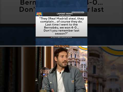 El Clásico got heated for Lamine Yamal 🗣️