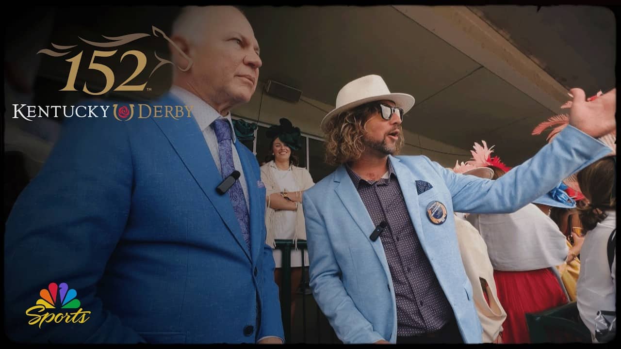 Matthew Berry and Drew Dinsick live react to 152nd Kentucky Derby | NBC Sports