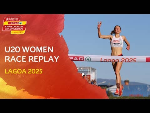 FITZGERALD 🇬🇧 destroys the field | Race REPLAY | 2025 U20 Women European Cross Country Championships