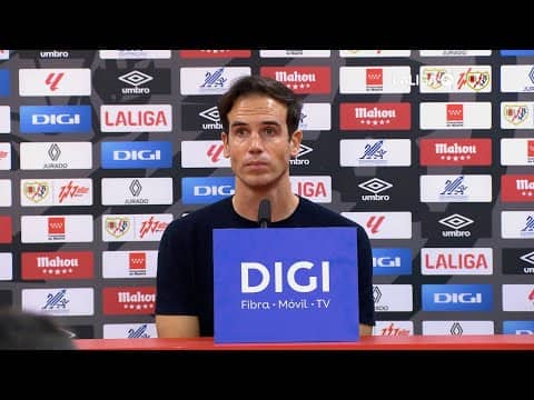 Íñigo Pérez tras el Rayo Vallecano  0 -  Real Betis 0