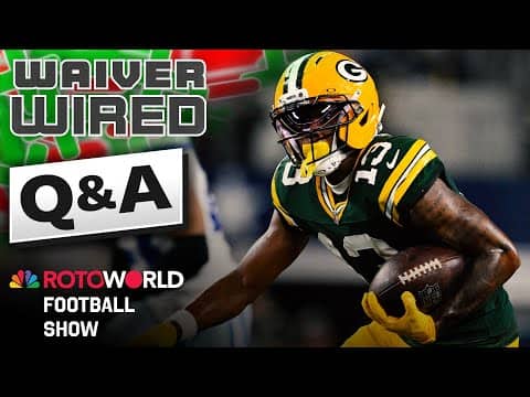NFL Fantasy Football Q&A w/ RotoPat, Kyle Dvorchak (12/1/25) | Rotoworld Football Show | NBC Sports