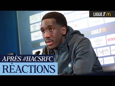 💬 Après HAC - Stade Rennais (2-2), réactions de Rassoul Ndiaye
