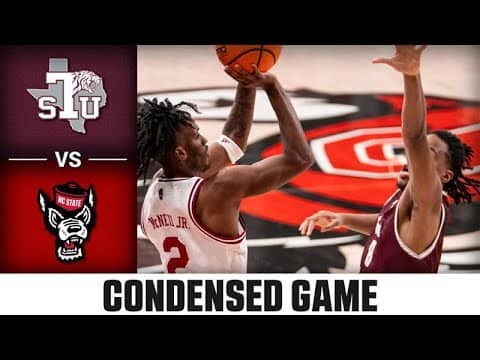 Texas Southern vs NC State Condensed Game | 2025-26 ACC Men's Basketball