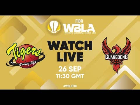 LIVE - Cathay Life v Dongguan New Century Club | Women's Basketball League Asia 2025 | Group Phase