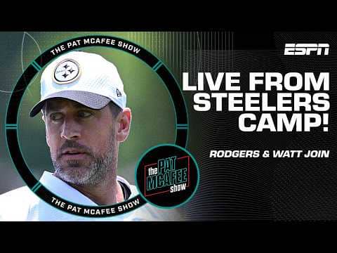 Aaron Rodgers says he can take the Steelers to the SUPER BOWL 👀 | The Pat McAfee Show