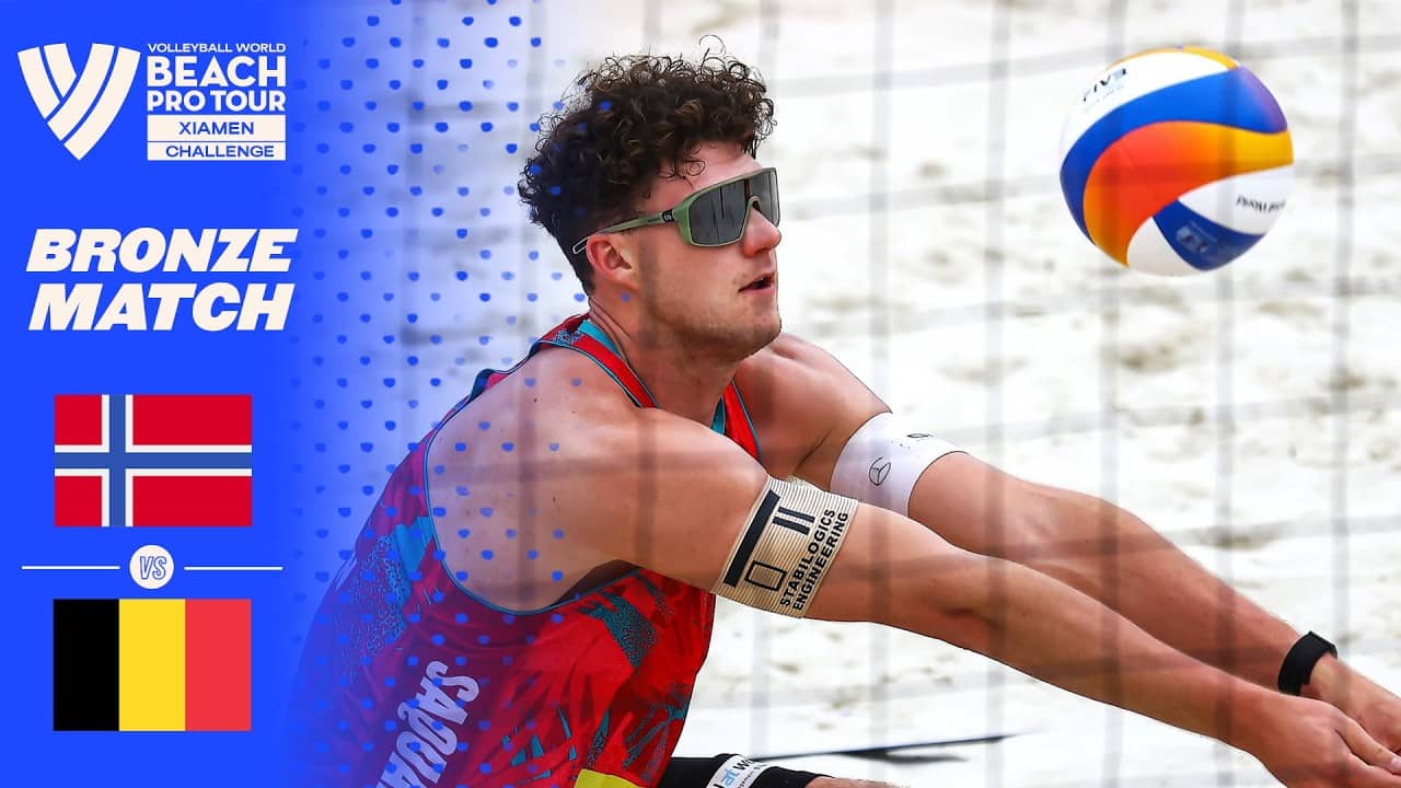 Ringøen/Aas vs. Vercauteren/Van Langendonck - Bronze Match Highlights | Xiamen 2026 #BeachProTour