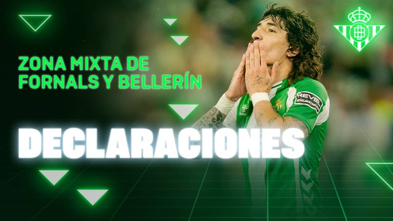 Zona Mixta de Fornals y Bellerín tras el #RealBetisRealMadrid 🗣🎙 | Real BETIS Balompié