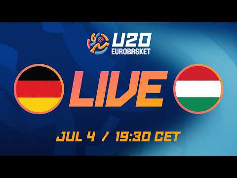 LIVE - Germany v Hungary | FIBA U20 Women's EuroBasket 2026 | Group Phase