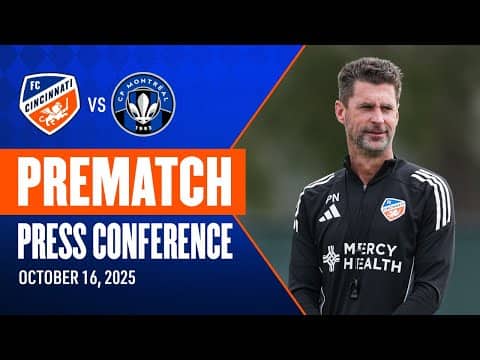 Prematch Press Conference | Head Coach Pat Noonan | 10/16/25