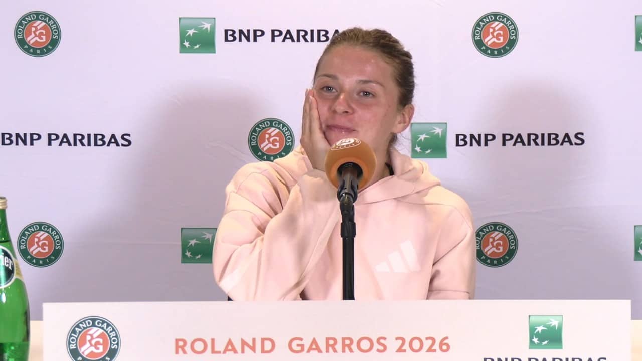 Roland-Garros 2026 - Maja Chwalińska po powrocie z Sakkari: „Byłam martwa po pierwszym secie”