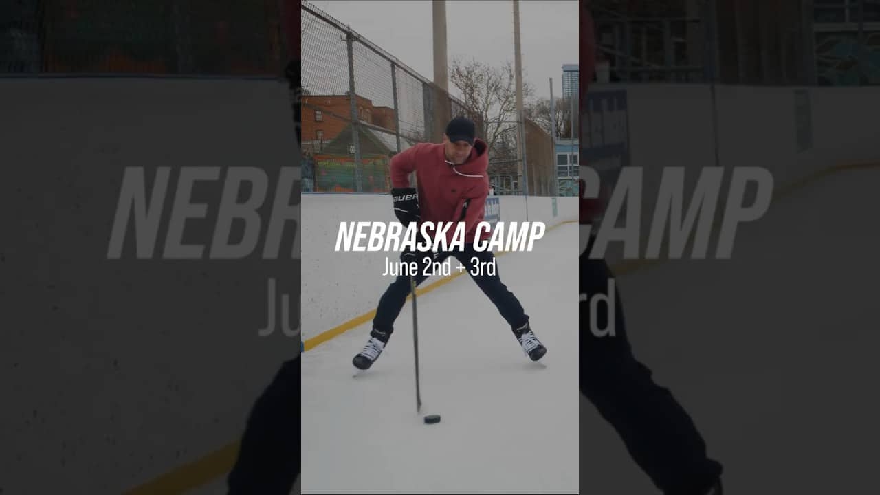 JOIN ME ON THE ICE AT THE NEBRASKA CAMP! LEARN MORE AND SIGN UP AT ITRAINHOCKEY.COM!