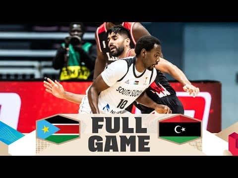LIVE - South Sudan v Libya | FIBA Basketball World Cup 2027 African Qualifiers