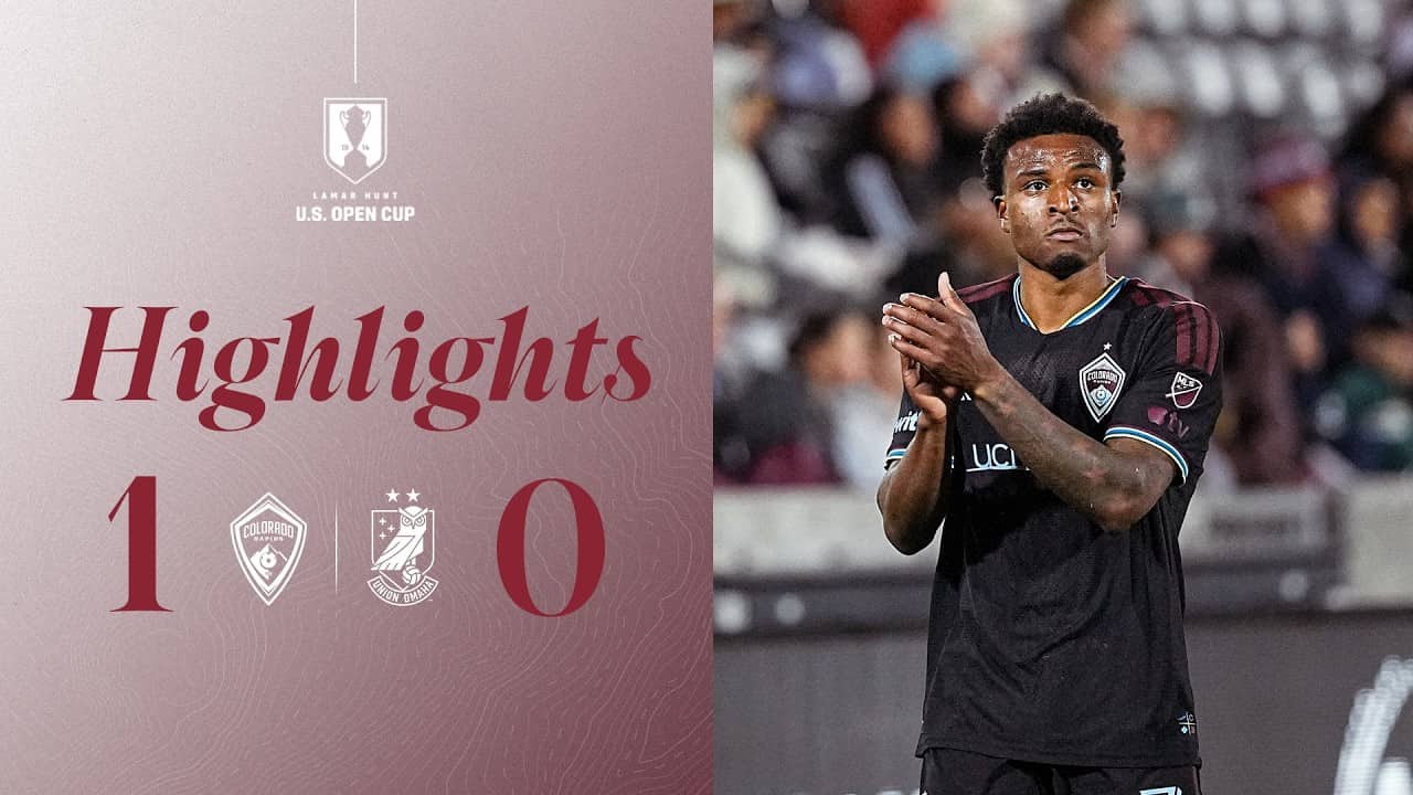 Highlights | Sealy scores, Tchoumba debuts, Rapids defeat Union Omaha 1-0 in Open Cup