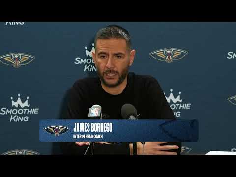 James Borrego | Pelicans-Nets Postgame interview 12/6/25
