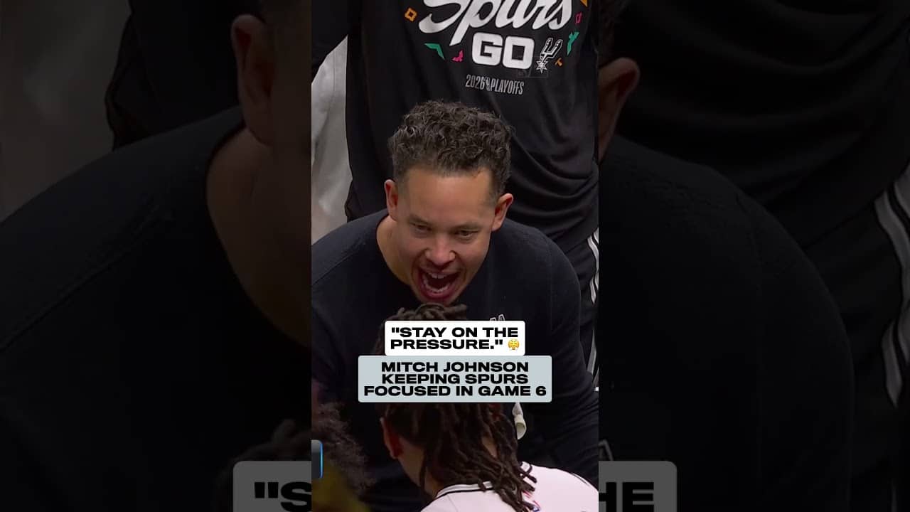 Job not finished for the Spurs 🗣️