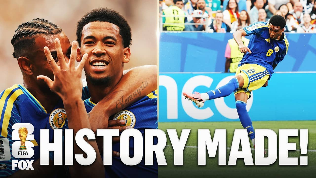 Livano Comenencia Scores Curaçao’s First Goal in FIFA World Cup™ History