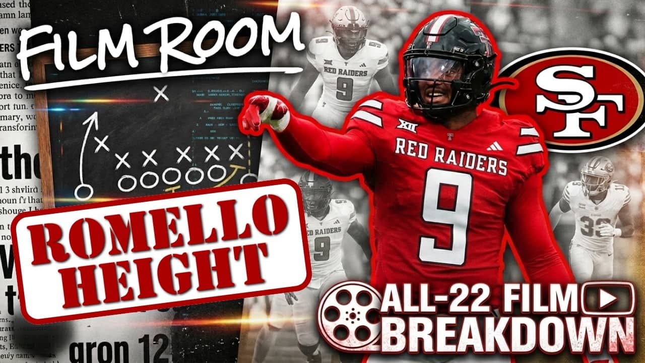 Romello Height is a 49ers draft STEAL