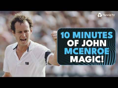 10 Minutes Of John McEnroe MAGIC! ✨