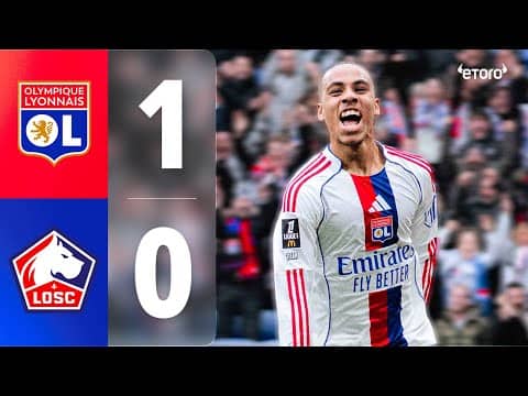 OL - LOSC : Les Gones l'emportent 1-0 et se rapprochent du podium