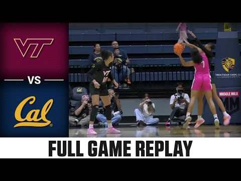 Virginia Tech vs. Cal Full Game Replay | 2025-26 ACC Women's Basketball