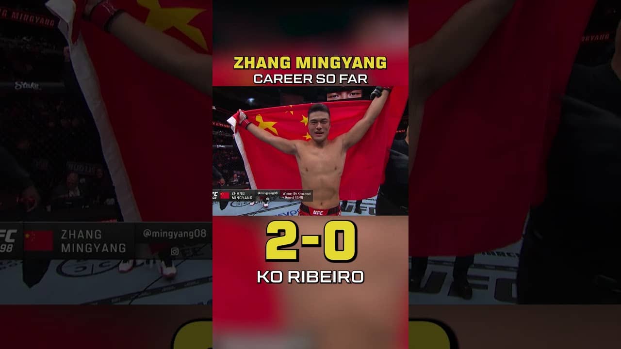 Zhang Mingyang Career So Far #ufcmacau