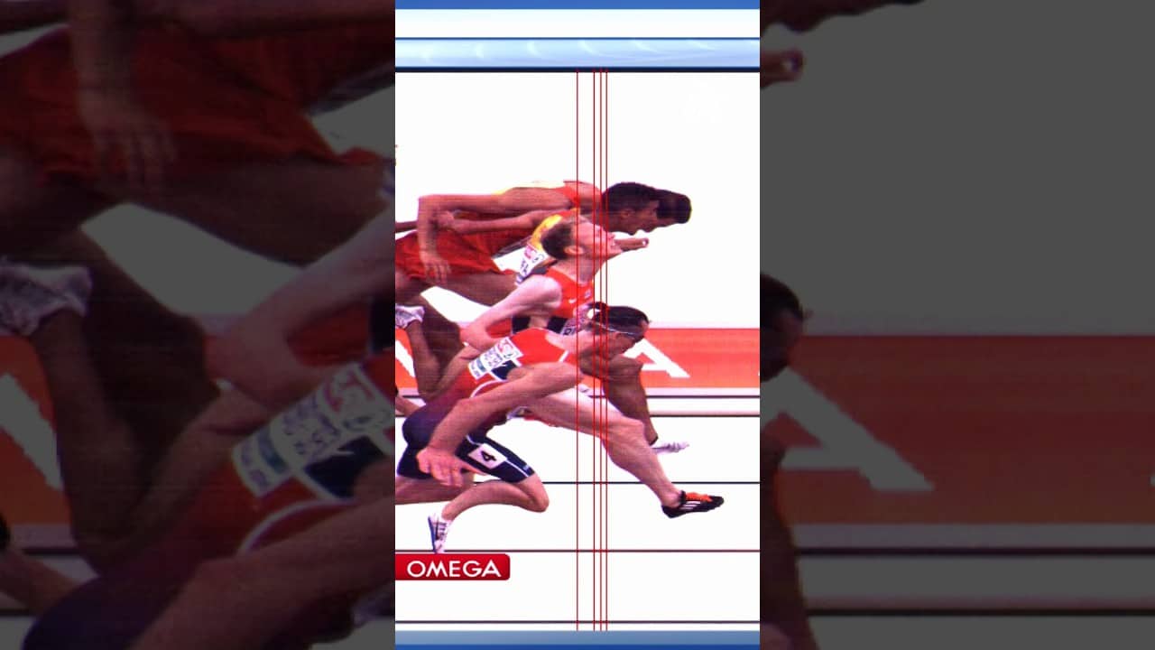 It doesn’t get much tighter than this! 😱 #trackandfield #athletics #sports #photofinish