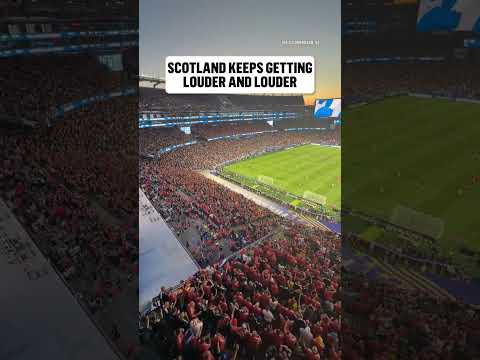 The Tartan army has taken over Boston Stadium 🏴󠁧󠁢󠁳󠁣󠁴󠁿