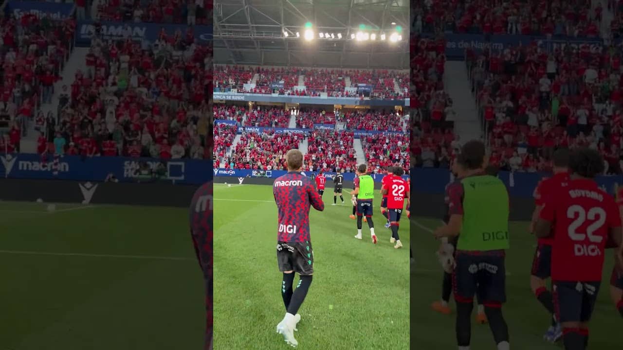 Esta es una victoria de El Sadar y de todos los osasunistas | Club Atlético Osasuna