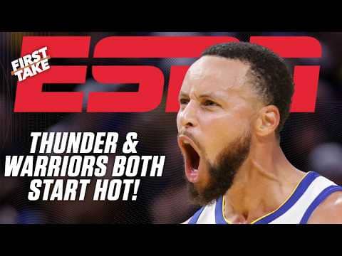 THUNDER OR WARRIORS had a more impressive start? 🤔 'But who did they play?' - RC | First Take