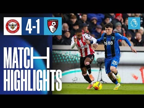 Kevin Schade hat-trick results in Bees defeat | Brentford 4-1 AFC Bournemouth