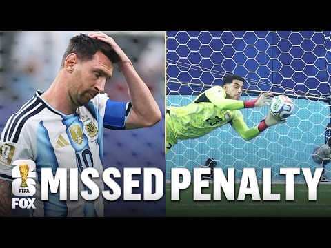Lionel Messi's Penalty SAVED by Mostafa Shobeir 😱 Argentina Trail in First Half vs Egypt