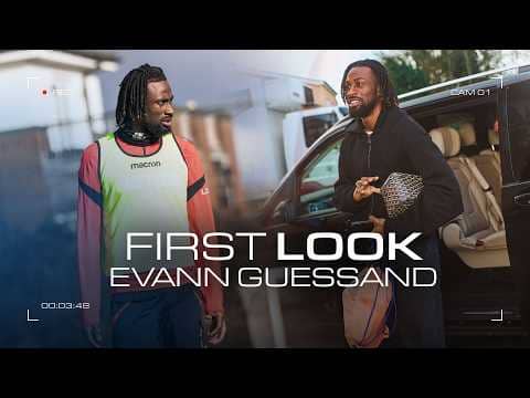 FIRST LOOK 👀 | Evann Guessand's First Day 🦅🇨🇮