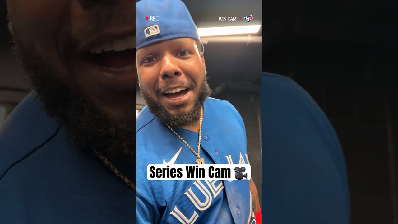 Vladimir Guerrero Jr. and the Blue Jays are singing Janice! #MLB #Toronto #Iceman