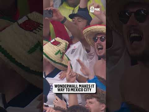 Nothing like ‘Wonderwall’ playing after a FIFA World Cup victory for England fans