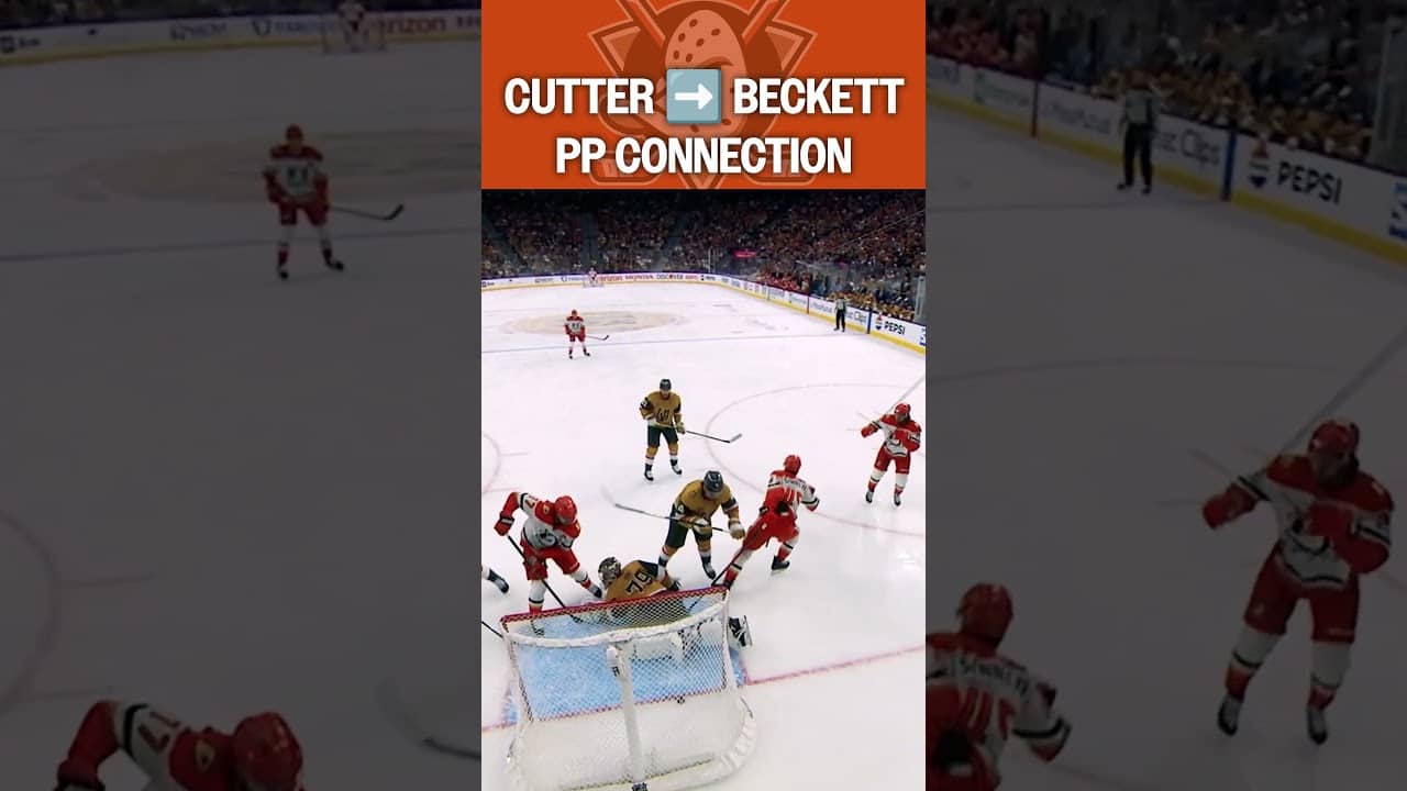 Young Ducks showing off on the PP