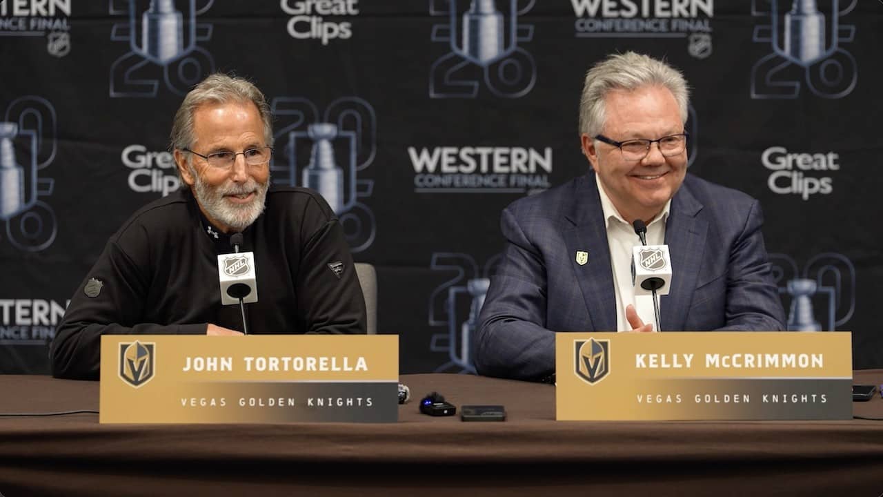 WCF Press Conference: John Tortorella & Kelly McCrimmon