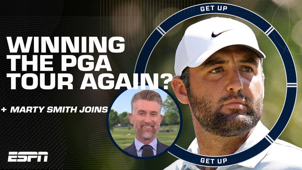 Marty Smith reviews Scottie Scheffler's chances to REPEAT at the PGA Championship 🔁 | Get Up