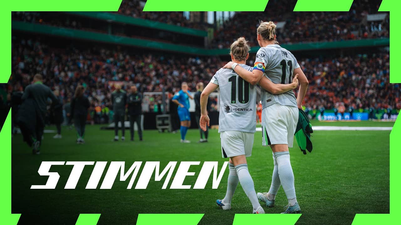 „Können trotzdem stolz sein“ | Stimmen | DFB-Pokalfinale | VfL Wolfsburg - FC Bayern München