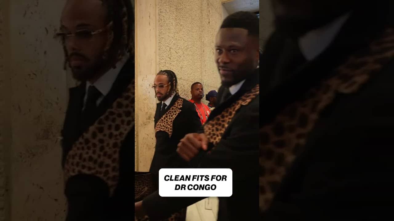 DR Congo arrived to Houston in style