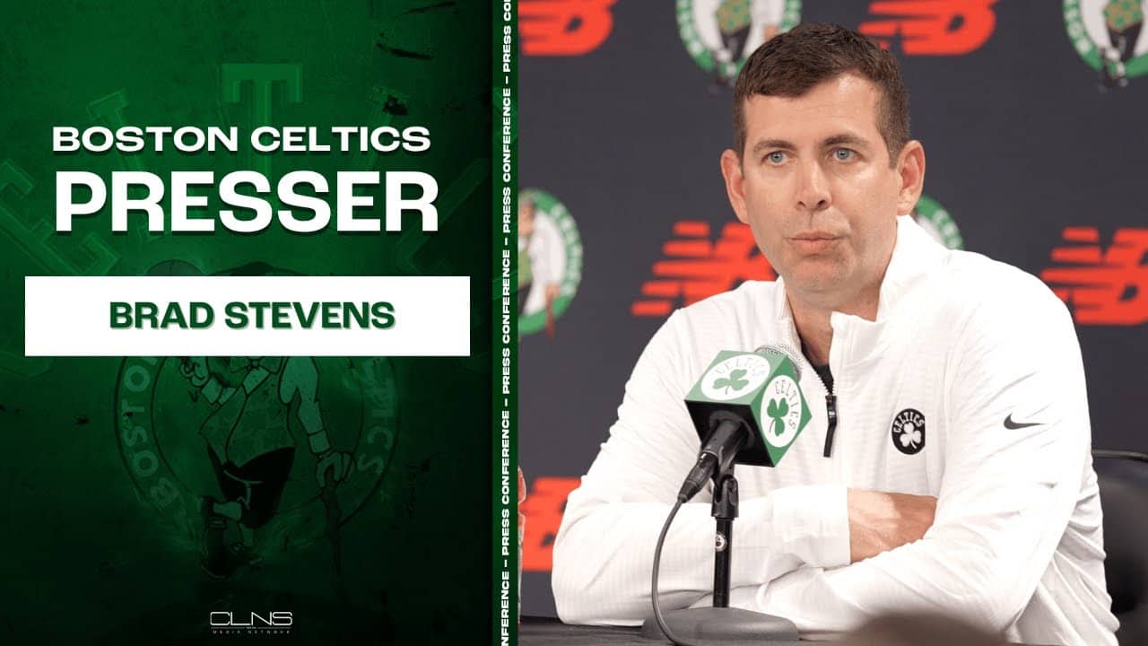 Brad Stevens on Jaylen Brown, Joe Mazzulla and Celtics Play Style | End of Season Press Conference