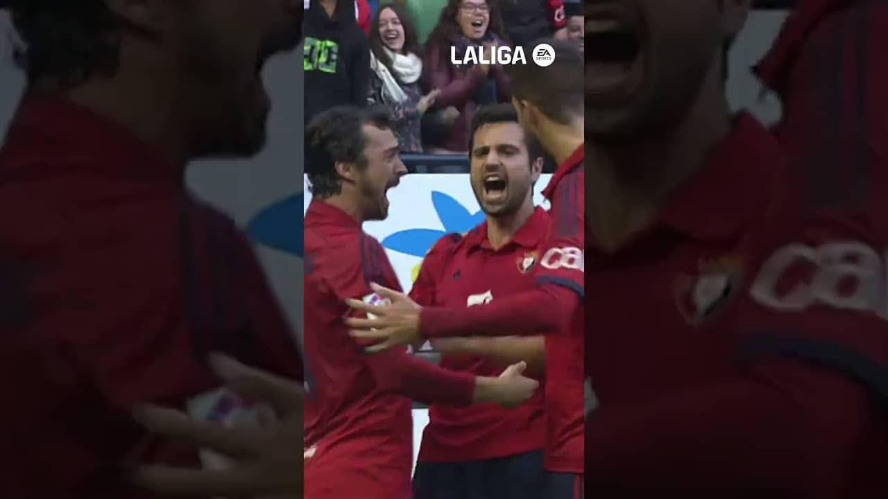 Gol de Miguel Flaño en el #OsasunaRealBetis de la temporada 2014/15 #LaLigaHighLights #Osasuna